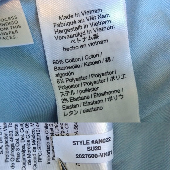 J. Crew Vintage Straight Jeans High Rise Medium Wash Classic AN022 PETITE - Picture 8 of 10